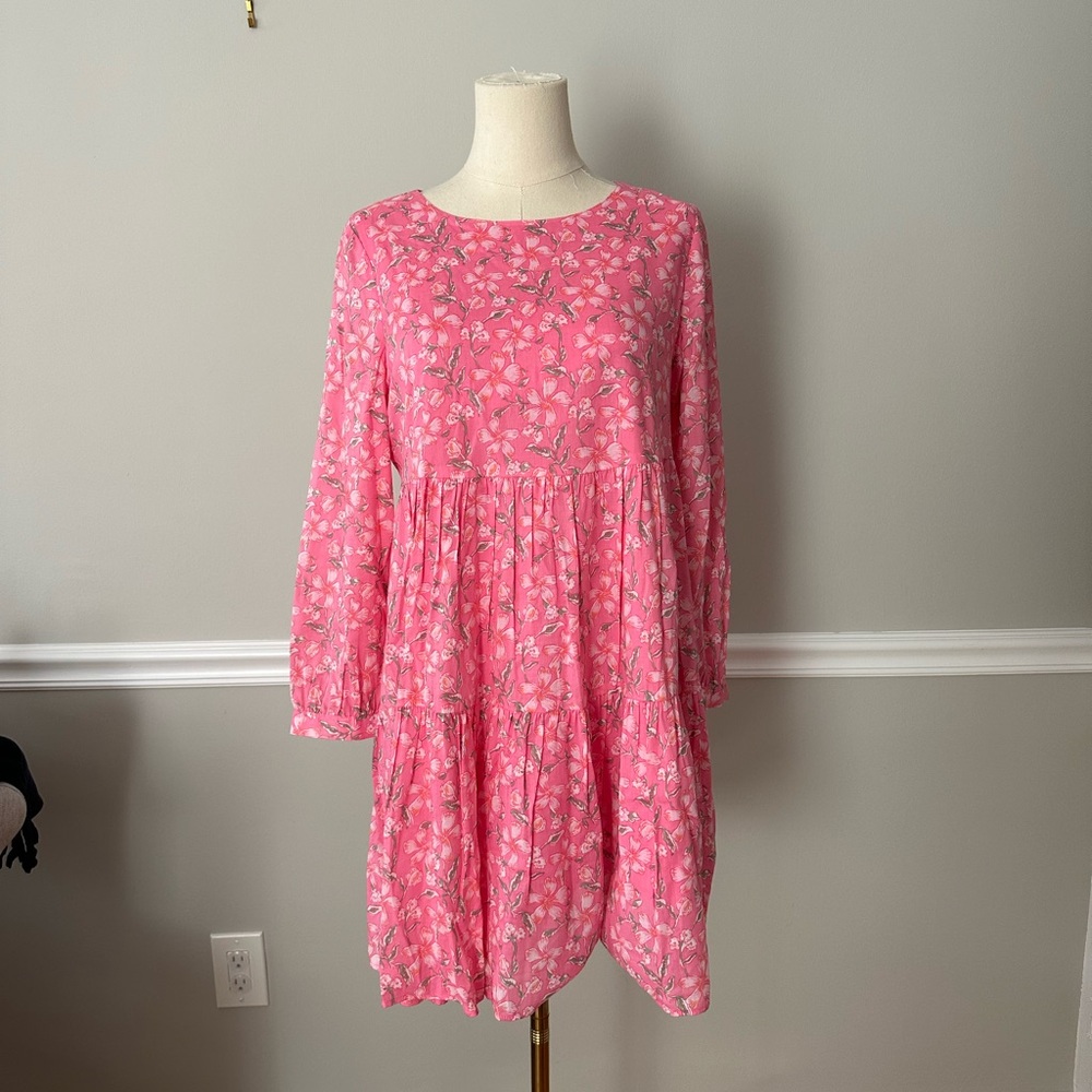 Floral Pink Vineyard Vines Dress